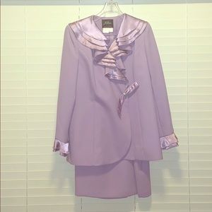 Lavender Skirt Suit